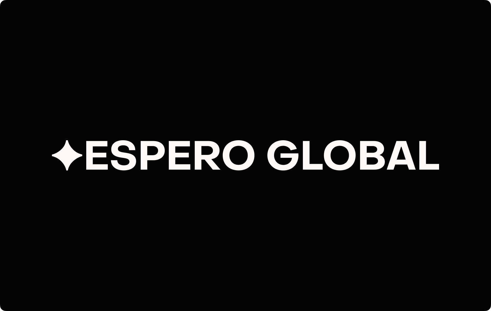 How we defined an brand identity for Espero Global (with intesive model)